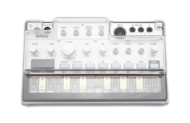 Decksaver Korg Volca Series (Fits: Keys, Bass, Beats, Sample,FM) Κάλυμμα Προστασίας