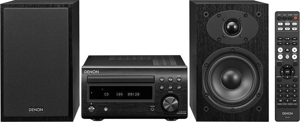 Denon D-M41DAB Black/Black