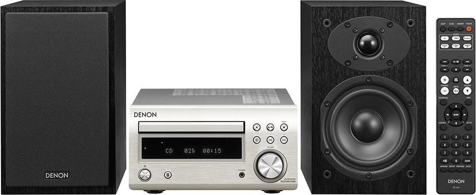 Denon D-M41DAB Black/Silver