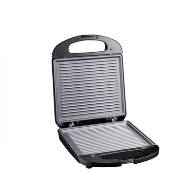 DICTRO LUX  887904 Τοστιέρα για 4 Τοστ Grill 1200W  Μαύρη-Inox