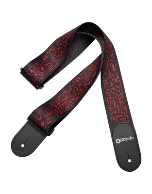 DIMARZIO DD3142 Steve Vai Print Art Black Ζώνη Κιθάρας - Μπάσου