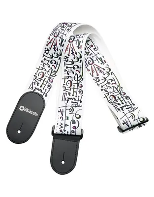 DIMARZIO DD3142 Steve Vai Print Art White  Ζώνη Κιθάρας - Μπάσου