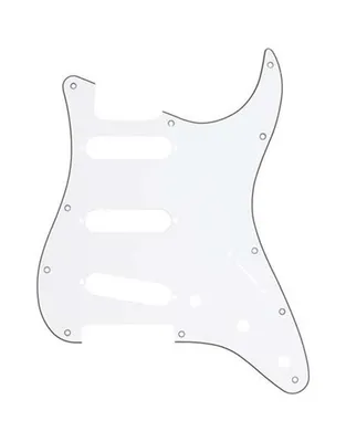 DIMARZIO FG-2108 White Strat Pickguard