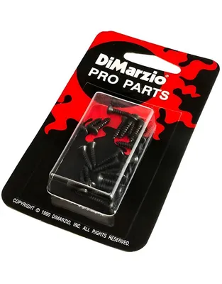 DIMARZIO FH-1000BK Βίδες Pickguard και Backplate Black (24τμχ)