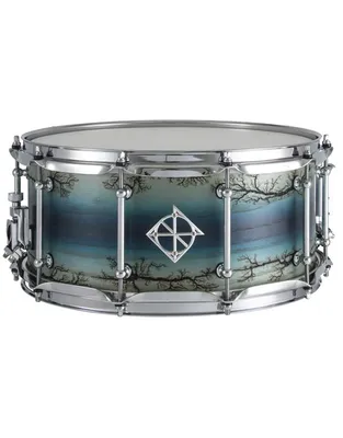 DIXON PDSAN654EA Artisan Electric Blue Burst 14" x 6,5" Ταμπούρο