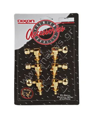 DIXON SKG 344 GD Κλειδιά Ακουστικής Κιθάρας