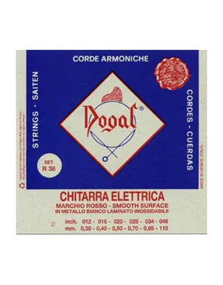 DOGAL R38 Χορδές Ηλεκτρικής Κιθάρας Flatwound .012-.046