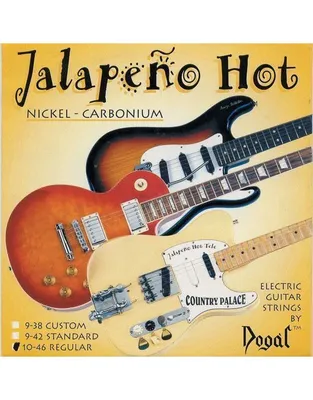 DOGAL WB05B Jalapeno Hot Χορδές Ηλεκτρικής Κιθάρας Nickel-Carbonium .010-.046 Regular