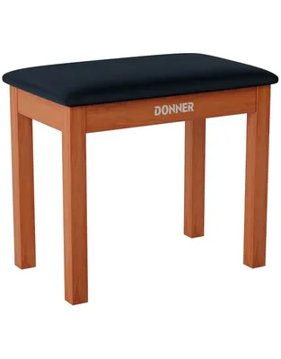 DONNER DKB-10 Κάθισμα Πιάνου Retro - Burly Wood Με Χώρο Αποθήκευσης