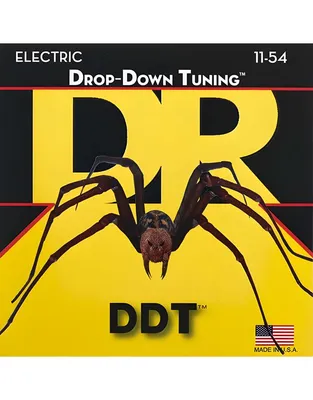 DR Strings Drop Down Tuning DDT-11 Χορδές Ηλεκτρικής Κιθάρας .011 -.054 Heavy