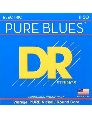 DR Strings Pure Blues PHR-11 Pure Nickel Χορδές Ηλεκτρικής Κιθάρας .011 -.050 Heavy