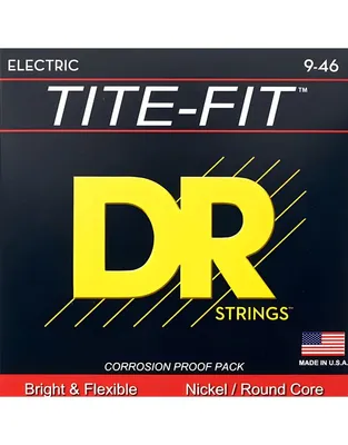 DR Strings Tite-Fit LH-9  Χορδές Ηλεκτρικής Κιθάρας .009 -.046 Light - Heavy