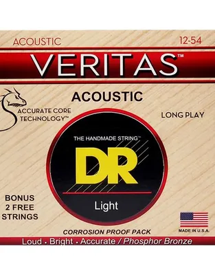 DR Strings Veritas VTA-13 Phosphor Bronze Χορδές Ακουστικής Κιθάρας .013 -.056 Medium