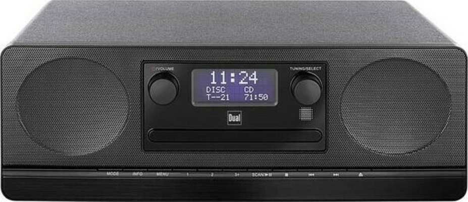 Dual 420 BT  Ηχοσύστημα 2.0 DAB με CD Player και Bluetooth Black