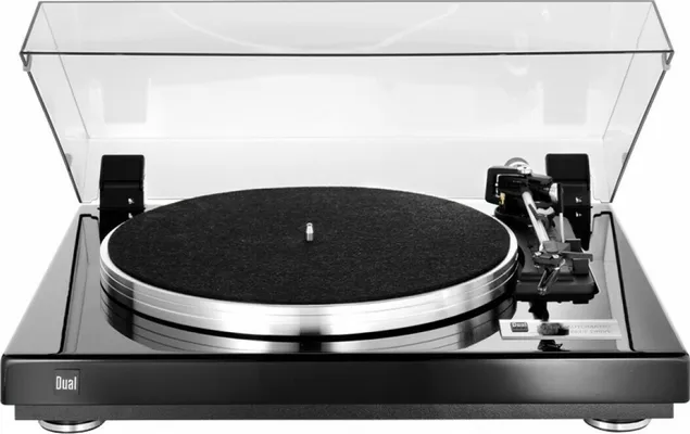 Dual CS 460-1M Piano Black Silver