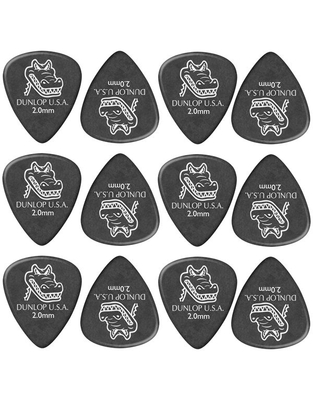 DUNLOP 417P2.0 Gator Std 2.0MM Πένες (12 τεμάχια)