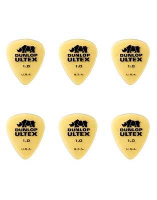 DUNLOP 421P1.0 Ultex Standard 1.0mm Πέννες ( 6 τεμάχια )
