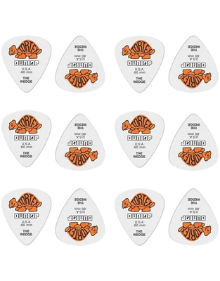 DUNLOP 424P.60 Tortex Wedge .60mm Πέννες ( 12τεμάχια )
