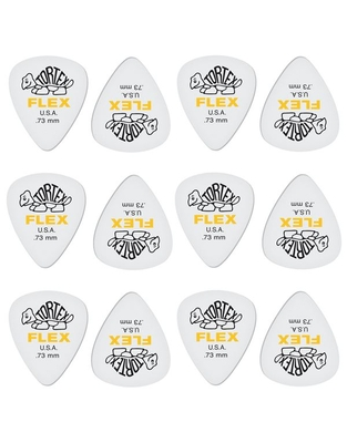 DUNLOP 428P.73 Πέννες Tortex Flex Standard ( 12 τεμάχια )