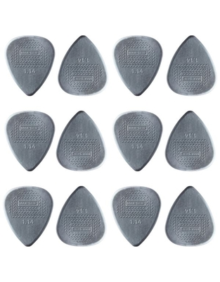 DUNLOP 449P1.14 Πέννες Max-Grip Nylon Standard ( 12 τεμάχια )