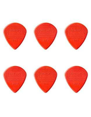 DUNLOP 471P3N NYL Max-Grip Jazz III Πέννες (Σετ 6 τμχ)