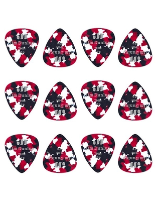 DUNLOP 483P06TH Πέννες Celluloid Confetti Τhin (12 τεμάχια)