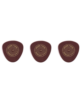 DUNLOP 515P1.3 Πένες PrimeTone Semi Round Smooth 1.3mm (3 τεμάχια)