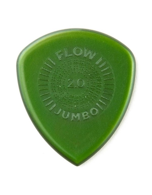 DUNLOP 547P2.0 Πέννες Flow Jumbo Grip 2.0mm (3 τεμάχια)