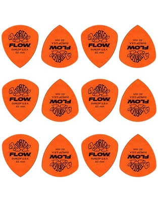 DUNLOP 558P.60  Πέννες Tortex Flow Standard 0.60mm (12 τεμάχια)