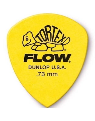 DUNLOP 558P.73 Πέννες Tortex Flow Standard 0.73mm (12 τεμάχια)