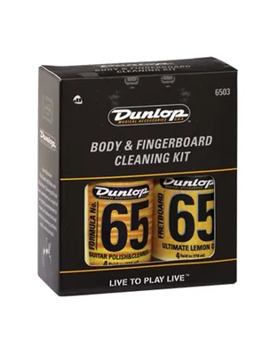 DUNLOP 6503 System 65 Body and Fingerboard cleaning kit Σετ Καθαριστικών Κιθάρας