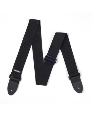 DUNLOP D0701BK Poly Strap Black Ζώνη Ηλεκτρικής Κιθάρας - Μπάσου