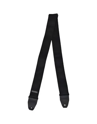 DUNLOP D67-33 Plain Black Ζώνη Ηλεκτρικής Κιθάρας - Μπάσου