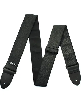 DUNLOP D6702BK Jacquard Fillmore Black Ζώνη Ηλεκτρικής Κιθάρας - Μπάσου