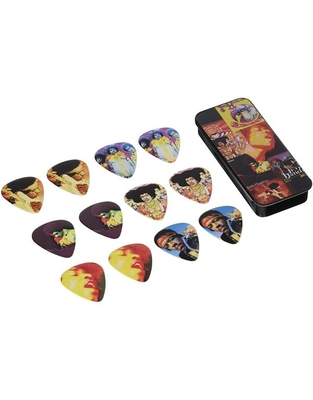 DUNLOP JHPT08H Jimi Hendrix Hendrix Montage Tin Πέννες ( 12 τεμάχια )