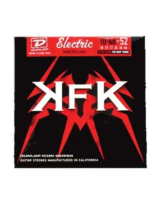 DUNLOP KKN1052 Χορδές Ηλεκτρικής Κιθάρας Kerry King Nickel Wound 10-46 + 52