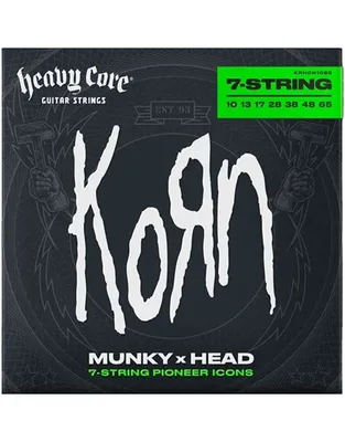 DUNLOP KRHCN1065-7 Χορδές 7-χορδης Ηλεκτρικής Κιθάρας  Heavy Core Korn .010-.065