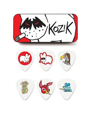 DUNLOP Πένες Frank Kozik 0.73 BL109T (6 τεμάχια)