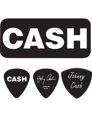 DUNLOP Πένες heavy Johny Cash Bold(6 τεμάχια)