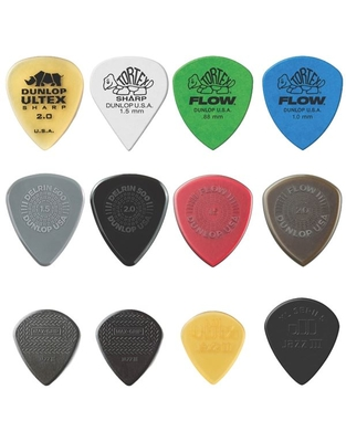 DUNLOP PVP118 Shred Variety Pack Πένες Κιθάρας (12 τεμάχια)