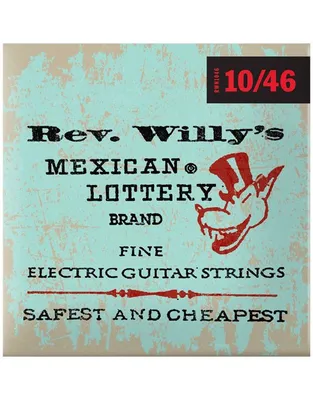 DUNLOP RWN1046 Χορδές Ηλ.Κιθάρας Billy Gibbons Rev. Willy's Nickel Wound .010-.046 Light