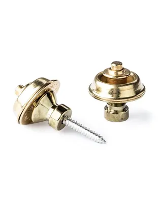 DUNLOP SLS1502BR Straplock Traditional Brass