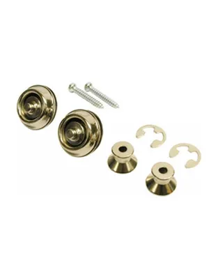 DUNLOP SLS1102BR Straplock Original Strap Retainers Brass
