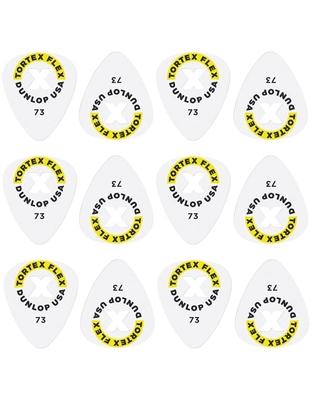 DUNLOP Tortex® Flex™ X Pick 0.73mm Πέννες (Συσκευασία 12 τεμαχίων)