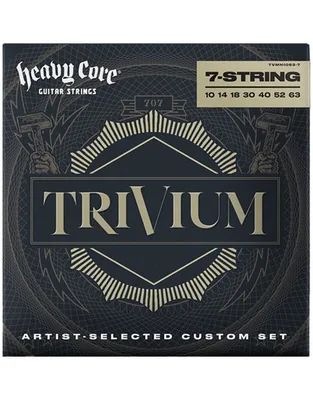 DUNLOP TVMN1063-7 Χορδές 7-χορδης Ηλ.Κιθάρας Heavy Core Trivium .010-.063
