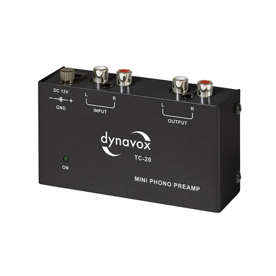 Dynavox Tc-20 Black 207671 Ενισχυτής Προ Phono Mm