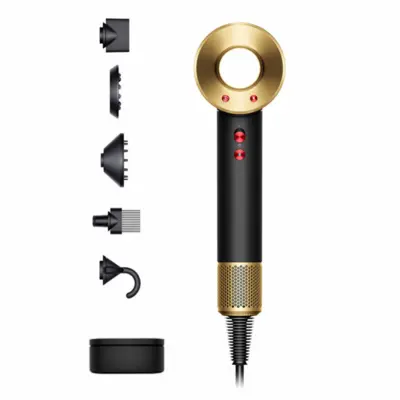 DYSON HD07 Supersonic Onyx/Gold 534017 (Gift Pack).87357