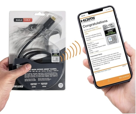 Eagle Cable High-Speed HDMI 2.0B 1.5m