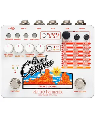 ELECTRO-HARMONIX Grand Canyon Delay και Looper Πετάλι