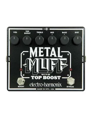 ELECTRO-HARMONIX Metal Muff Distortion με Top Boost